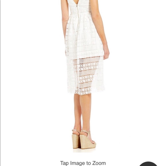 Badgley Mischa, Ruth Dress, White, Size 2 - Picture 2 of 8